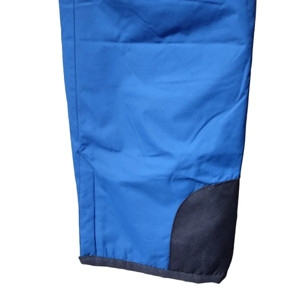 Arctix Insulated‎ Snow Pant Women's Size Large Blue Zip Pockets Zip Snap Closure